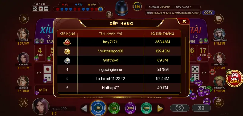 hướng dẫn chơi sicbo hit club