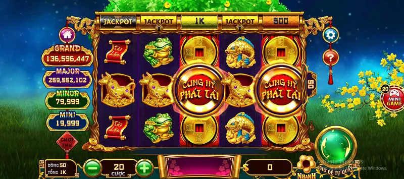 luật chơi cung hỷ phát tài hit club